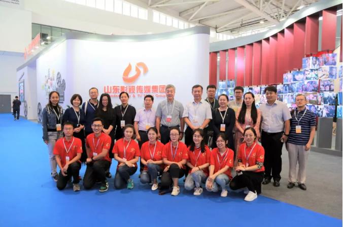 山影集團“盛裝”亮相第八屆山東文博會 山影集團“盛裝”亮相第八屆山東文博會