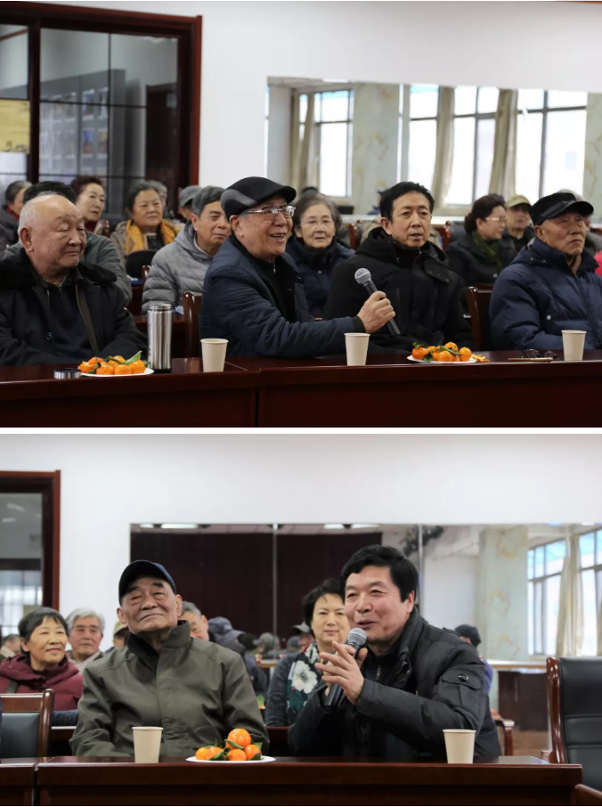 山影集團召開老干部迎新春座談會 山影集團召開老干部迎新春座談會